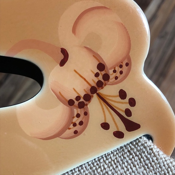 ‼️SOLD 1980’s Patricia Smith Moon Bag Needlepoint Hand Painted Lacquer Floral - Picture 7 of 10